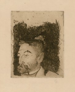 Porträt Stéphane Mallarmé von Paul Gauguin
