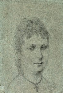 Porträt von Mette-Sophie Gad, ca. 1873 von Paul Gauguin