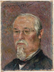 Porträt von Philibert Favre, 1885 von Paul Gauguin
