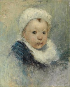Porträt eines Kindes, möglicherweise Aline Gauguin, ca. 1878 von Paul Gauguin