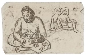 Sitzende Frau (im Zusammenhang mit dem Gemälde Schwester der Barmherzigkeit), ca. 1902