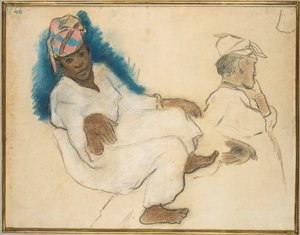Studie von Frauen aus Martinique, ca. 1887