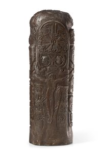 Tahitischer Totem zu Christus am Kreuz, nach 1894 von Paul Gauguin