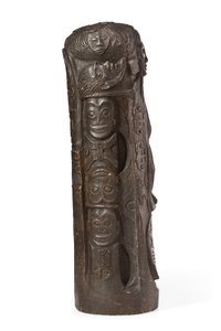 Tahitischer Totem zu Christus am Kreuz, nach 1894 von Paul Gauguin