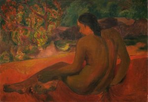 Tahitische Frau