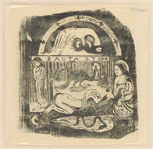 Te Atua (Die Götter) Kleine Platte [recto]