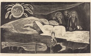 Te Po (Die lange Nacht) von Paul Gauguin