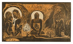Te atua (Der Gott), aus der Noa Noa Suite