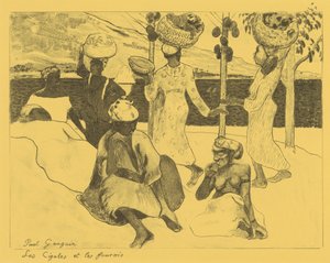 Die Heuschrecken und die Ameisen: Ein Souvenir aus Martinique, aus der Volpini-Suite von Paul Gauguin