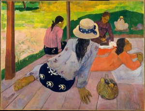 Die Siesta von Paul Gauguin