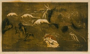 Das Universum wird erschaffen, 1893-94 von Paul Gauguin