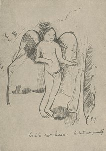 Die Flügel sind schwer, 1936 von Paul Gauguin
