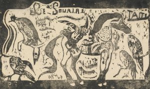 Titelseite für Le Sourire Titre du Sourire, um oder nach 1895