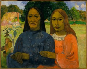 Zwei Frauen von Paul Gauguin