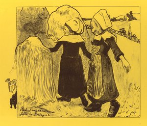 Volpini Suite: Freuden der Bretagne Joies de Bretagne, 1889 von Paul Gauguin