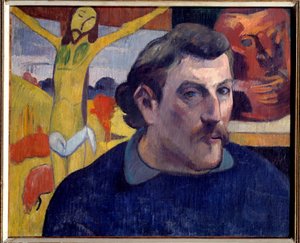 Gelber Christus Selbstporträt von Paul Gauguin