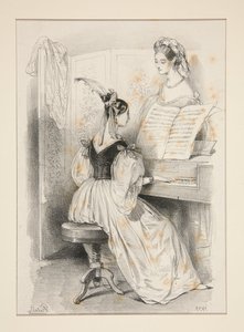 (?) VORSPIEL. von Paul Gavarni
