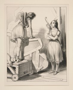 (Diane) Weißt du es nicht, Madame Alexandre? von Paul Gavarni
