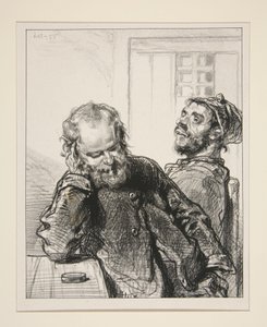 (IM GEFÄNGNIS.) von Paul Gavarni