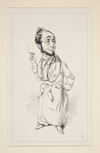 (Raucher) von Paul Gavarni