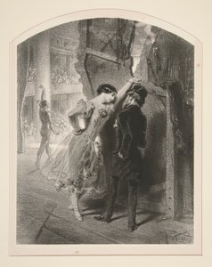 (Die Kantonnade) von Paul Gavarni