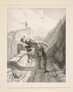 Der Hohlweg von Paul Gavarni