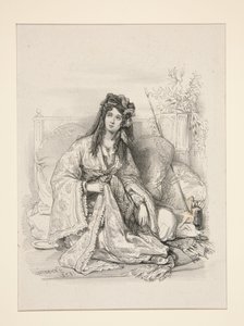 Die Odaliske von Paul Gavarni