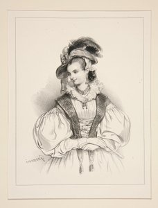 (Fantasieverkleidung.) von Paul Gavarni