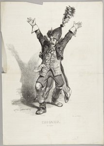#1 der Serie: "Souvenirs Du Bal Chicard" von Paul Gavarni
