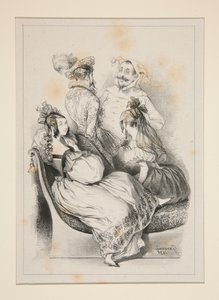 Beim Ball von Paul Gavarni