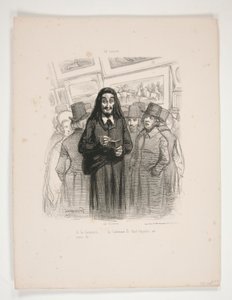A la Calomnie von Paul Gavarni