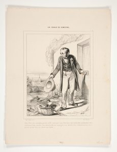 Adieu Paris! von Paul Gavarni