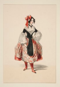 BACHELETTE. Berret (sic) aus Satin.