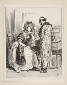 Bordereau von Paul Gavarni