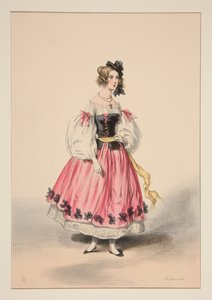KAMERISTIN. von Paul Gavarni