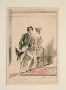 HOFKOSTÜM 1837, ... von Paul Gavarni