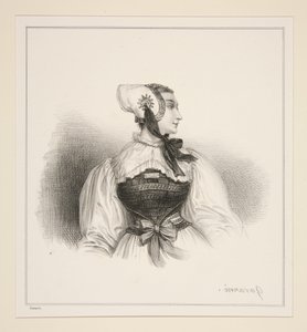 Krakauerin von Paul Gavarni