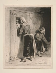Korporal, man spielt auf Ihrer verdammten Geige!... von Paul Gavarni