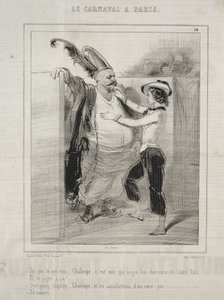 Karneval, 1841-1843 von Paul Gavarni