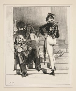 So also führt die Freude dahin... von Paul Gavarni