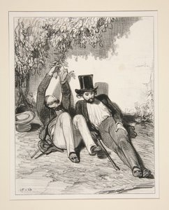 Das ist eine Frau, die ich sehr geliebt habe! von Paul Gavarni