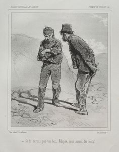Chemin de Toulon von Paul Gavarni