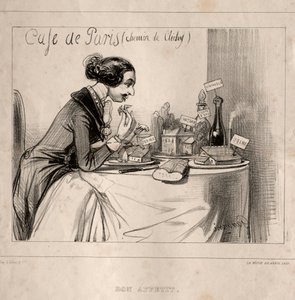 Croquis Fantastique: Guten Appetit, 1839