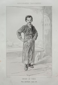Kind von Paris von Paul Gavarni