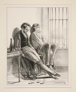 Hörst du, in Tivoli?... von Paul Gavarni