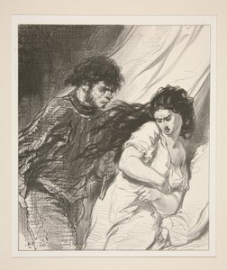 Zwischen elf Uhr und Mitternacht. von Paul Gavarni