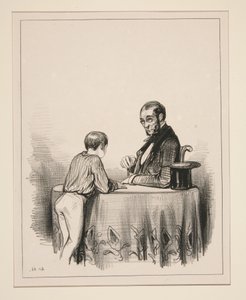 Zahlen Sie Steuern wie Papa... von Paul Gavarni