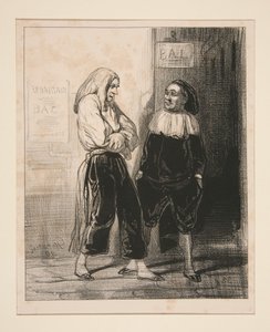 Und deine Frau?... von Paul Gavarni