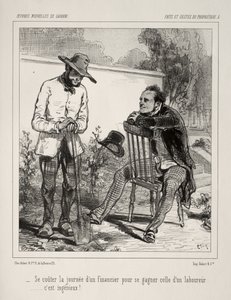 Faite et Gestes du Propriétaire von Paul Gavarni