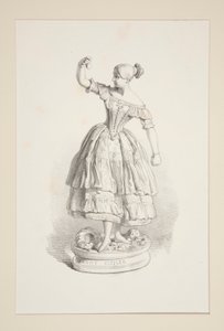 Fanny Elssler von Paul Gavarni